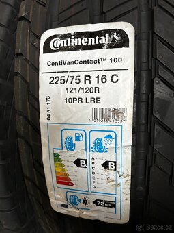 Mercedes Sprinter, W907, 225/75/16c letní sada - 2