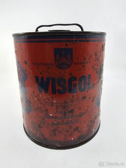 Stará plechovka od oleje wisgol - 2