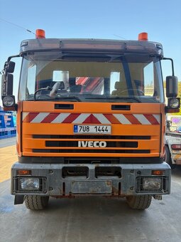 IVECO MP 180E25W 4x4 třístranný sklápěč s hydraulickou rukou - 2