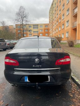Škoda Superb II na ND jako celek - 2