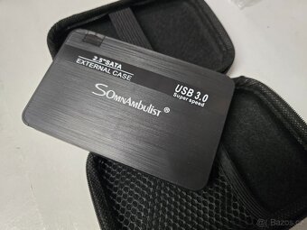 2.5 Externí 1Tb HDD, USB3 + přenosný box nový - 2