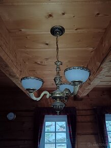 Rustikální lustr - 2