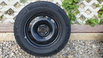 Ocelove rafky se zimni pneu 195/65/15 Octavia - 2