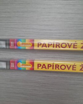 2x šedé papírové plisované žaluzie Papl - 2