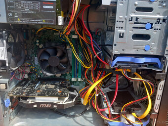 Herní PC - GTX 1050, i5 4570, 12gb ram, 240gb ssd+500gb hdd - 2