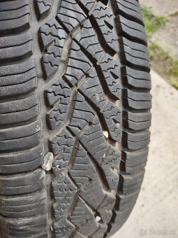 Alu kola s pneu, R14, 4x100, 1500 Kč/ sadu - 2