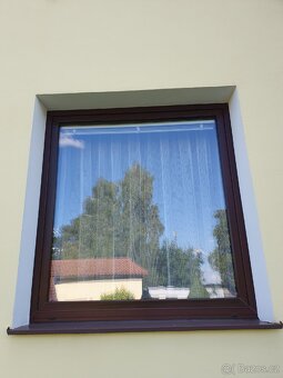 Okna plastová dřevěná - 2