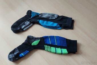 Dětské zimní lyžařské podkolenky vel.39-42, 41-42 - 2