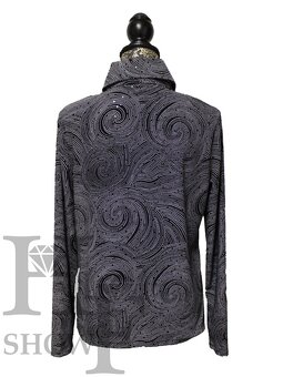 Westernová show halenka S černé kruhy - 2