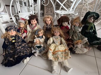 Porcelánové panenky á 50,-Kč - 2