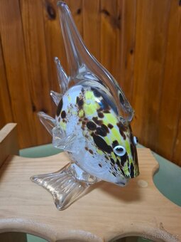 Hutní sklo ryba - 2