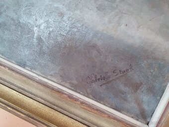 Obraz zátiší s chryzantémou - 2