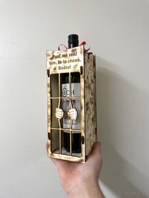Dárková krabička na lahev - 2