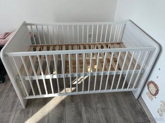 Dětská bílá postýlka - 2