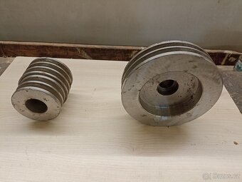 Řemenice klínová dvourychlostní, pár - 2