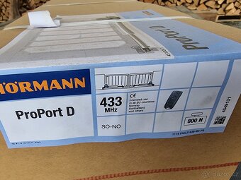 Pohony pro dvoukřídlé brány Hörmann - 2