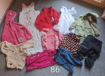 Kompletní oblečení velikost 86 - 2