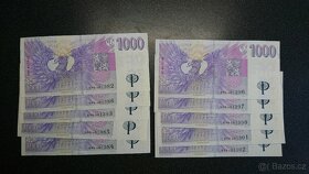 Výroční bankovka 1000 KČ 2023 s přítiskem kolku - 2