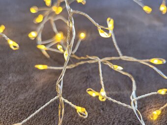 Nano řetěz EMOS ZY2044 100 LED ježek 2,4m - teplá bílá - 2