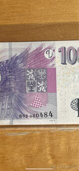 1 000 Kč s přítiskem R02 - 484 RADAR - 2