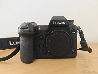 Lumix S1, V-Log, závěrka 15000, 2x baterie - 2