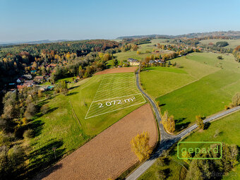 Prodej stavebního pozemku, 2072 m2, Úhlejov, okres Jičín - 2