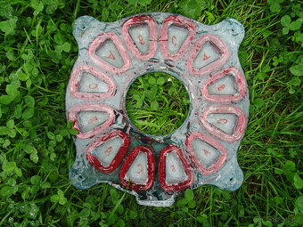 Stator pro axiální generátor 1-2,5kw/300RPM - 2