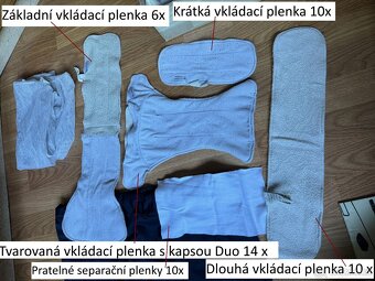 Bamboolik: Velká plenková sada KOMBI DUO - 2