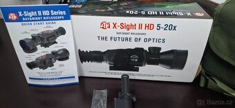 ATN X-SIGHT II HD 5-20x + IR přísvit včetně montáže 22mm - 2