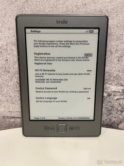 Čtečka knih Amazon Kindle 4.0 B00E - 2
