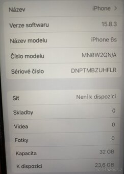 Apple iPhone 6S, 32 GB, stříbrný - 2