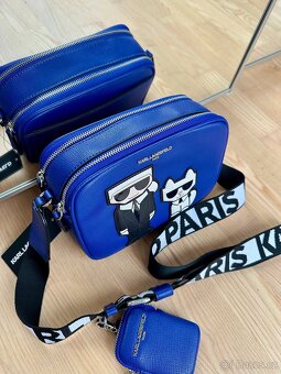 MODRÁ CROSSBODY KABELKA KARL LAGERFELD - 2