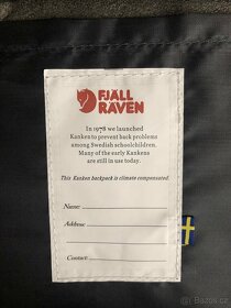 Batohy Fjällräven Kanken antracitový s hnědými prvky - 2