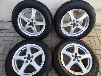 ALU 5x112 r17 BORBET + PNEU - ZÁNOVNÍ SADA - 2