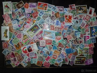 Poštovní známky z celého světa přes 5000 ks - 2