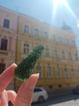 Vltavín 14.23 g, velký krásný kus - 2