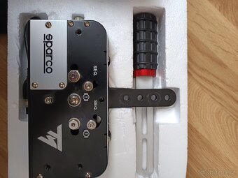 Prodám volant T300RS GT,TSS Handbrake Sparco a držák - 2