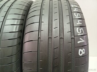 2ks letní pneu 245/45/18/GoodYear - 2