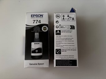 🖨️ Prodám originálnà inkoust Epson 774 BK – 2 ks - 2