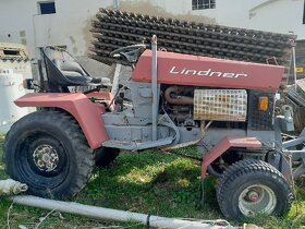 Malotraktor Gutbrod 2500 s přední rotační sekačkou - 2