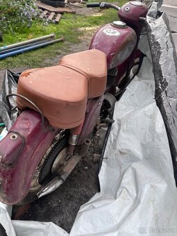 Funkční Jawa 175 - 1956 - nálezový stáv - 2