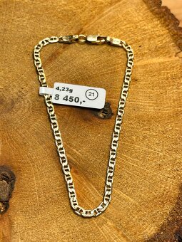Zlatý náramek 4,23g 
 - 2