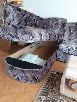 Pohodlná pohovka s křeslem - 2