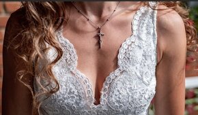 Svatební šaty vel. 38 - 2