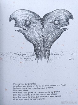 TOYEN - LES SPECTRES DU DÉSERT -PŘÍZRAKY POUŠTĚ - faksimile - 2