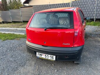 Fiat Punto 1.2 44 kW rv. 1999, najeto 61 000 km - 2