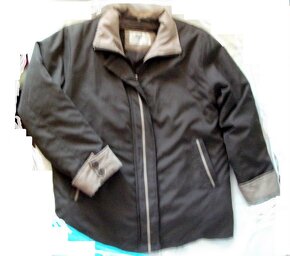 Zimní dámská BUNDA, odepínací podšívka, XL-XXL - 2