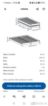 Stohovatelné postele Ikea - 2