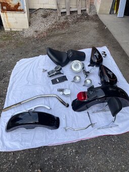 Harley Davidson Fat Boy 1995 díly - 2