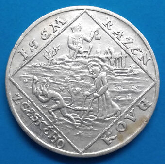 Stříbrná medaile Československo r. 1928 - 2